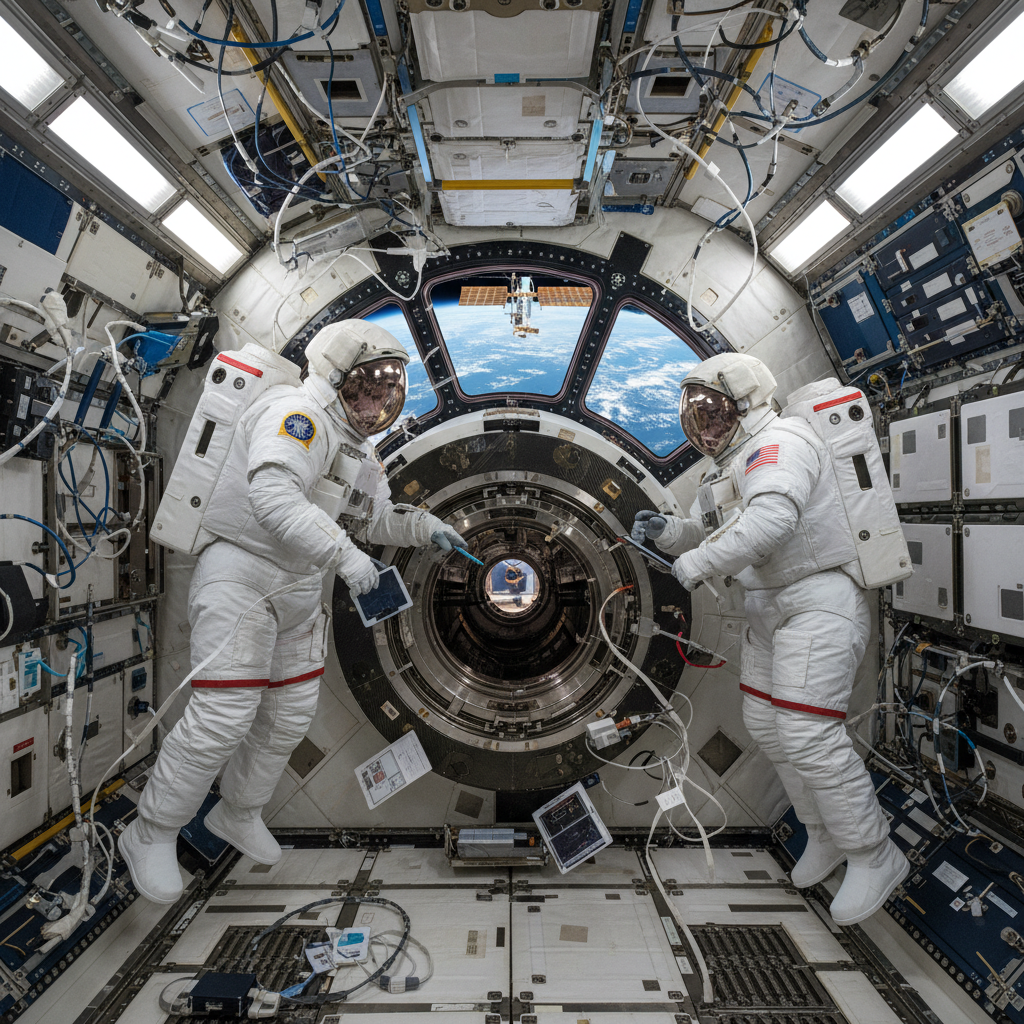 Seals Suspected as Hidden Source of ISS Air Loss