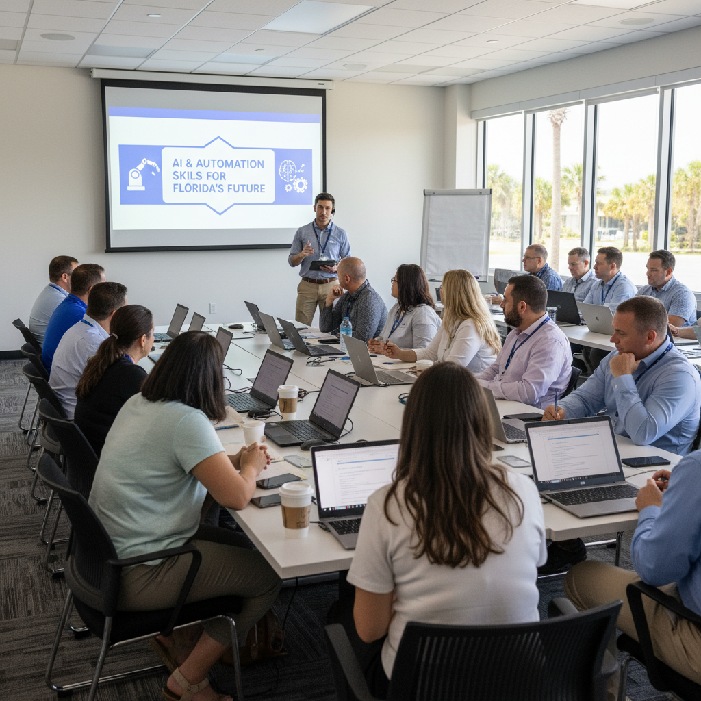 Florida Workers Prepare for AI’s Impact on 50% of Jobs by 2030