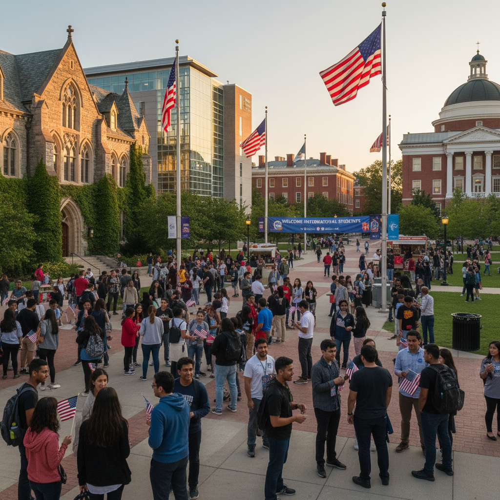 Trump Shifts From Visa Revocations to Student Welcoming