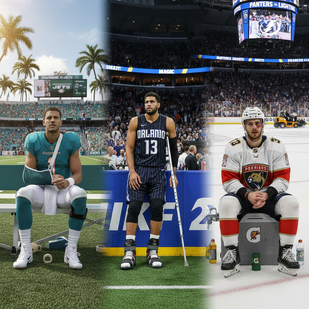 Florida Sports 2025: Injuries Dim the Sunshine