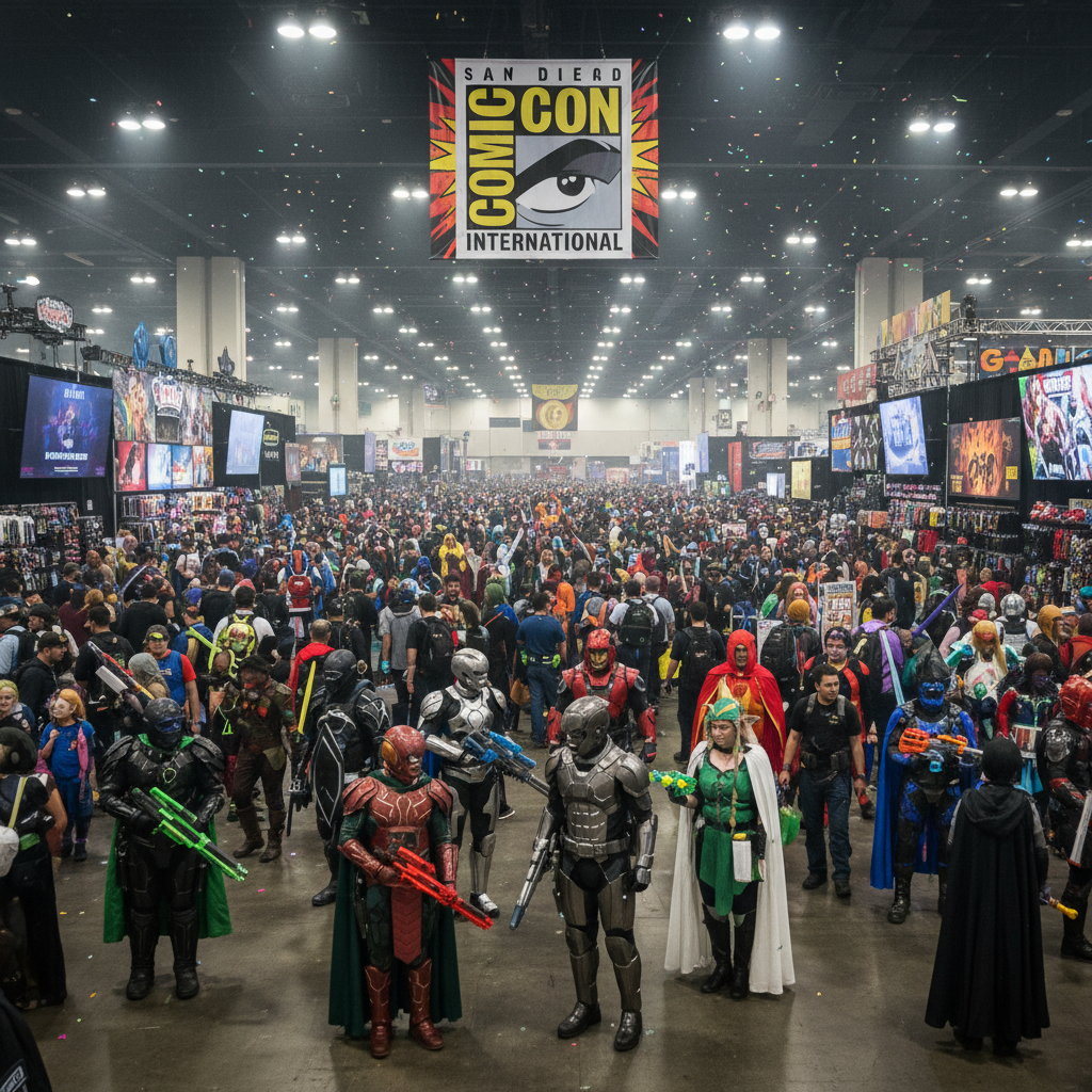 Lucas Brings Star Wars Full Circle at Comic-Con