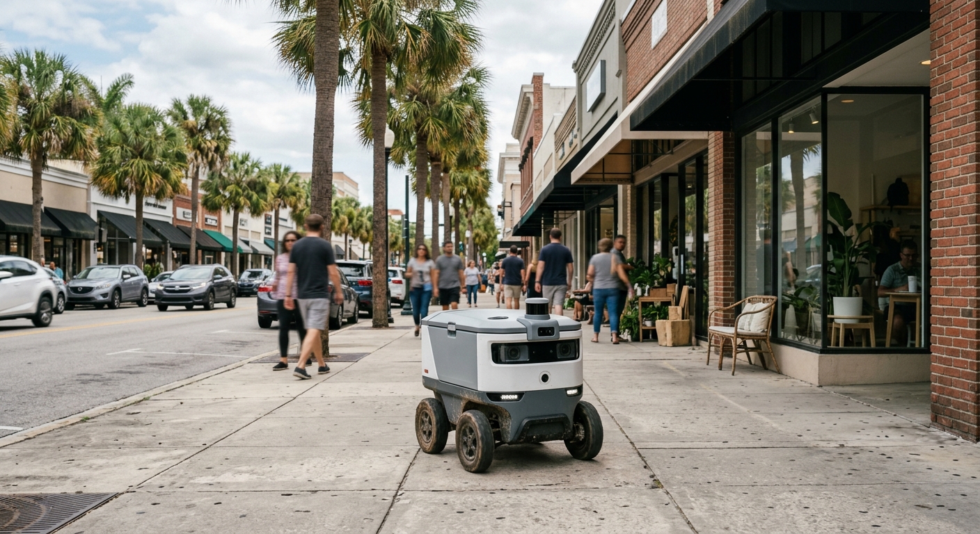 St. Petersburg Considers Autonomous Robots for Urban Food Delivery